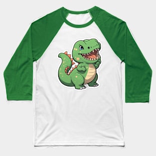 Baby Dinosaur Baseball T-Shirt